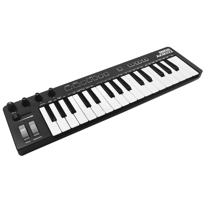 Midiplus 10 0011 AKM322 MIDI Klavye | 32 Tuşlu Kompakt Controller Uygun Fiyat